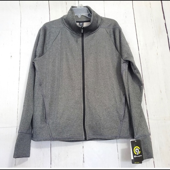 C9 CHAMPION Herringbone Gray Jacket L - Picture 1 of 8